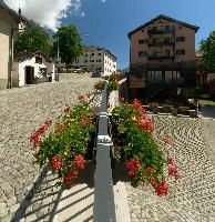 Spluegen, spluegen, dairy, switzerland, agriculture, alpine, building, flowers, mountain, traditional, geraniums, blue sky, graubuenden, agricultural, swiss, hiking, schweiz, tourism, walking, blue sky, alps, sun, grisons, sunny, outdoors, rustic, summer, mountains, farming, graubünden, village, rural, sunlight, holiday