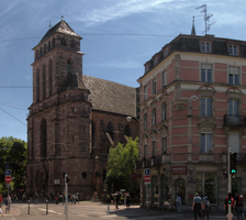 Church in Strasbourg, Alsace, Strasbourg