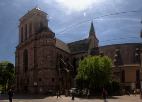 Church in Strasbourg, Alsace, Strasbourg