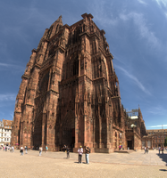 Strasbourg cathedral, Alsace, Strasbourg