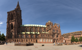 Strasbourg cathedral tower, Alsace, Strasbourg