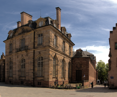 Street scene in Strasbourg, Alsace, Strasbourg