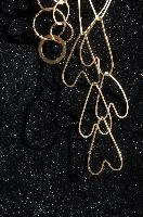 Artisanal fashion jewellery in Florence, Tuscany, leaf, fashion, gold, beautiful, gold-leaf, closeup, montespertoli, shimmer, dörthe, jewellery, lütkemeyer, decoration, shapes, tuscan, artisanal, heart, tuscany, ornamentation, macro, italian, hand-made, glitter, italy, speciality, design