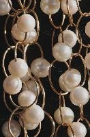 Artisanal fashion jewellery in Florence, Tuscany, leaf, fashion, gold, beautiful, gold-leaf, closeup, montespertoli, shimmer, dörthe, jewellery, lütkemeyer, decoration, tuscan, artisanal, pearls, tuscany, ornamentation, macro, italian, hand-made, glitter, italy, speciality, design