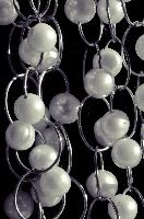 Hand-made pearl jewellery on display in Tuscany, fashion, hand-made, artwork, art, chains, jewellery, pearls, florence, gold, tuscany, embellishment, italian, adornment, italy, decoration