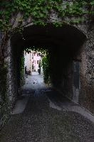 Covered street in Cabbio, Ticino, ticino