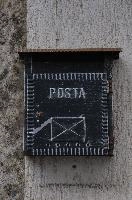 Postbox in Cabbio, Ticino, ticino