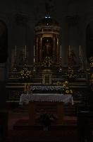 Altar in Church in Cabbio, Ticino, ticino