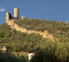 Castle Noli in Liguria, walls, stone, exterior, t, castle, noli, historic, liguria, old, mediterranean, defensive, europe, mediaeval, italy, crenellation