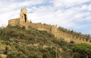 Castle Noli in Liguria, exterior, mediaeval, ancient, stone, castle, liguria, noli, heritage, mediterranean, tourism, europe, historical, italy, old