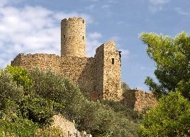 Castle Noli in Liguria, mediterranean, europe, florence, tuscany, italy