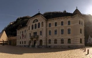 Building in Vaduz, Liechtenstein, switzerland, europe