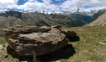 Flat Rock and Pointed, valais, rocks, swiss, matterhorn, daylight, alps, wallis, terrain, schweiz, walking, alpine, harsh, zermatt, landscape, hiking, mountains, switzerland, cloudy, arid, blauherd, view, valais, zermatt, stones, matterhorn, alps, wallis, boulder, schweiz, alpine, zbag, blauherd, mountains, rock, erratic
