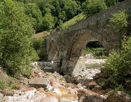 Bridge in the Valle Versasca, valle, rocks, stone, forest, italian, woods, travel, ticino, bed, schweiz, bridges, versasca, tourism, switzerland, daylight, road, pedestrian, locarno, river, bridge, tessin, valley, summer, dry