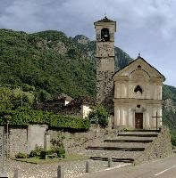 Chiesa di Lavertezzo, valle, valley, rustic, santa, village, tower, chiesa, daylight, ticino, swiss, madonna, rural, schweiz, square, travel, versasca, tourism, degli, mountains, italian, switzerland, town, maria, lavertezzo, cahtolic, angeli, alps, mediterranean