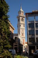 Church tower in Varese, Lombardia, Varese
