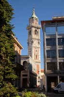 Church tower in Varese, Lombardia, Varese