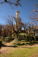 Tower in Varese town gardens, Lombardia, Varese