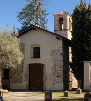 Chapel in town gardens in Varese, Lombardia, Varese