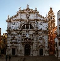 Chiesa, Venezia, venezia, daylight, tourism, january, facade, venetian, veneto, outdoors, italy, tower, italian, church, brick, travel, winter, stone, chiesa, venezia, buildings, ornate, italian, street, veneto, secluded, italy, venice, paved, neglected, mediterranean, venetian