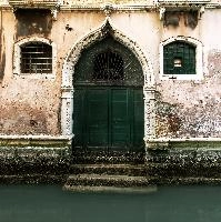 Canalside Entrance, venezia, venetian, exit, door, rundown, house, veneto, decay, italy, city, venice, neglect, urban, town, building, entrance, historic, old, daytime