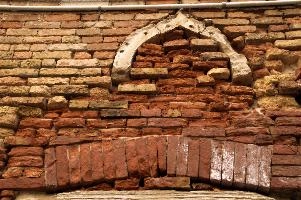 Arches of the Past, venezia, brickwork, filled, red, rundown, brick, veneto, old, italy, weathered, wall, building, venetian, arch, decay, neglected