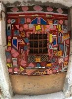 Door in Giglio Alley, venezia, colour, santa, alley, impromptu, colourful, urban, veneto, secluded, italy, informal, door, city, art, personal, renovation, casual, town, maria, giglio, bright, decorated, paint, improvement