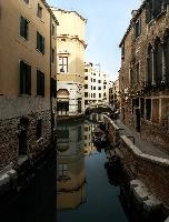 Canal in Venice, venezia, walls, waves, water, colours, canal, veneto, reflection, italy, venice, abstract, houses, ripples, impressionistic, impression