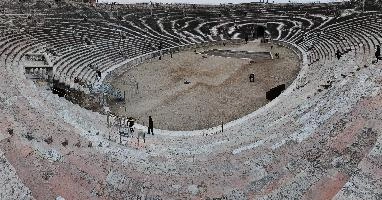 Roman Amphitheatre in Verona, arcade, public, stone, pagan, steps, classical, theatre, ancient, arena, old, historic, town, roman, verona, italian, veneto, city, italy, ring, amphitheatre, ampitheatre