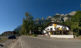 Boomerang Bar, churfirsten, daylight, swiss, alpine, australian, switzerland, trees, boomerang, bar, walenstadt, theme, alps, street, pub, blue sky, panorama, view, mountains, outdoors, tables, café, summer, rural