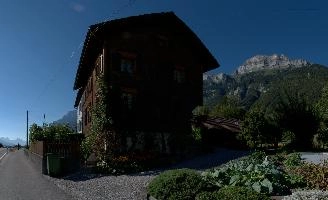 Farmhouse on the road to Walenstadt, Switzerland, null