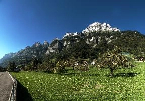 Berschis, switzerland, summer, daylight, swiss, rural, outdoors, alps, churfirsten, walenstadt, countryside, alpine, lush, flums, green, walking, hiking, meadows, mountains, ridge, peaks, bright, sunny