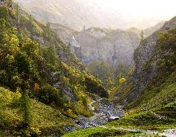The Weisstannental, Mels, Switzerland, null