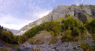 The Weisstannen valley, Mels, Switzerland, null