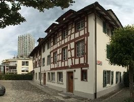 Buildings in Oerlikon, Switzerland, zürich, half-timbered, zuerich, schweiz, house