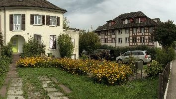 Homes in Oerlikon, Switzerland, zürich, rapperswil, home, garden, summer, building, switzerland, flowers, europe, domestic, sunshine