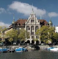 Lakeside building in Zürich, zürich