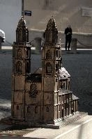 Bronze model of the Grossmünster, Zürich, zürich