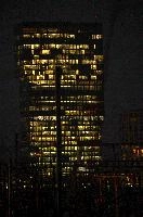 Hardturm, switzerland, zürich, europaallee, night, christmas, lights, hardturm, tower, hard, outdoors
