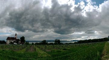 Birnau, birnau, religion, constance, church, stormy, kloster, pink, uhldingen, christianity, historical, bodensee, dramatic, architecture, baroque, tempest, weather, outdoor, scenery, view, tower, abbey, lake, cloudy, sky, grey, dark