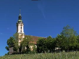 Birnau, kloster, bodesee, constance, germany, blue sky, church, abbey, birnau, baden-württemberg, bodensee, outdoors, baroque, christianity, summer, catholic, ornate, exterior, lake, uhldingen, scenic, sunshine, religion, pink