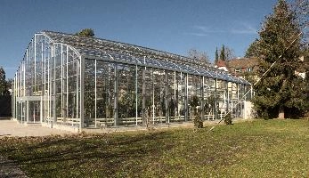Cactus House in Ueberlingen, architecture, metal, glass, building, house, cactus, greenhouse, überlingen, germany, gardens, europe, tourism